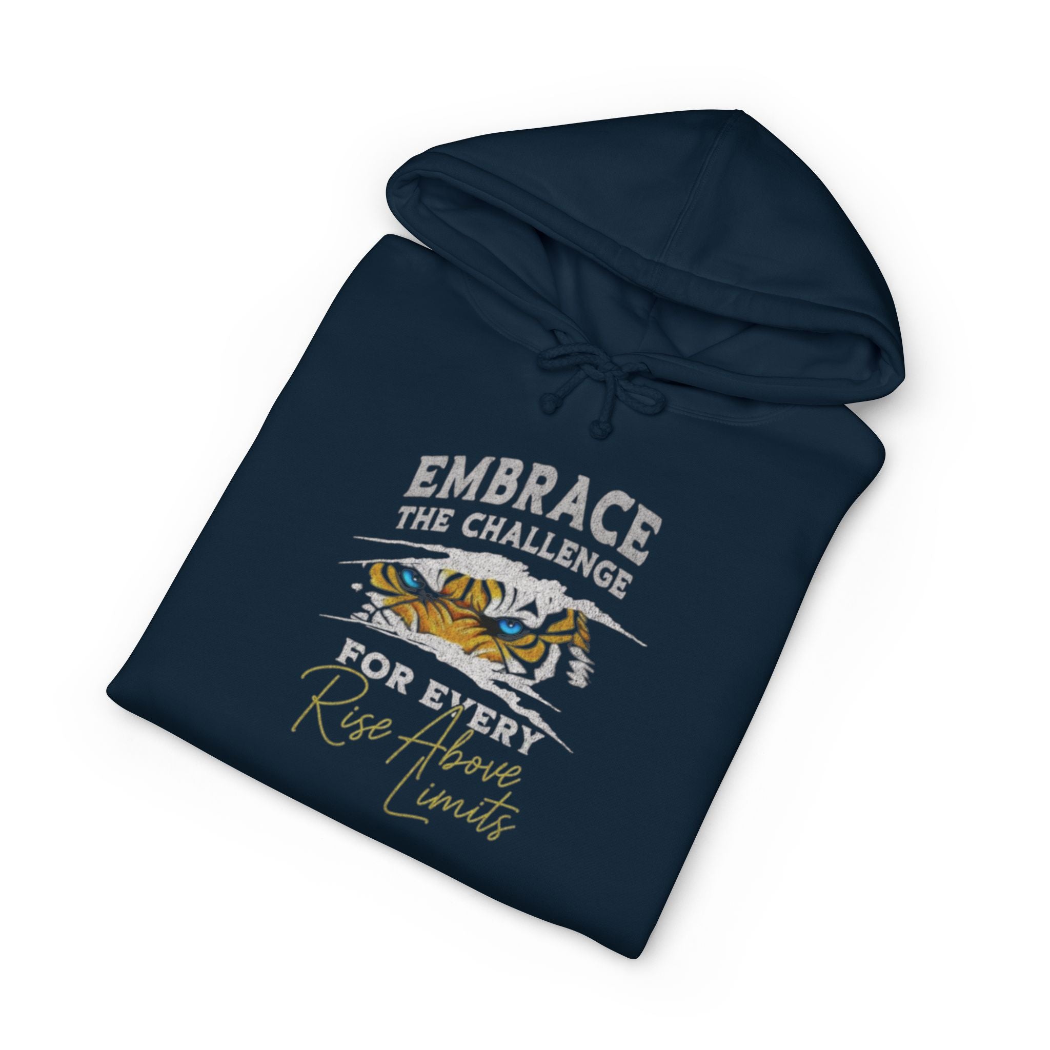 Fearless Lion Hoodie — "Be Fearless and Unstoppable" Inspirational Graphic Sweatshirt