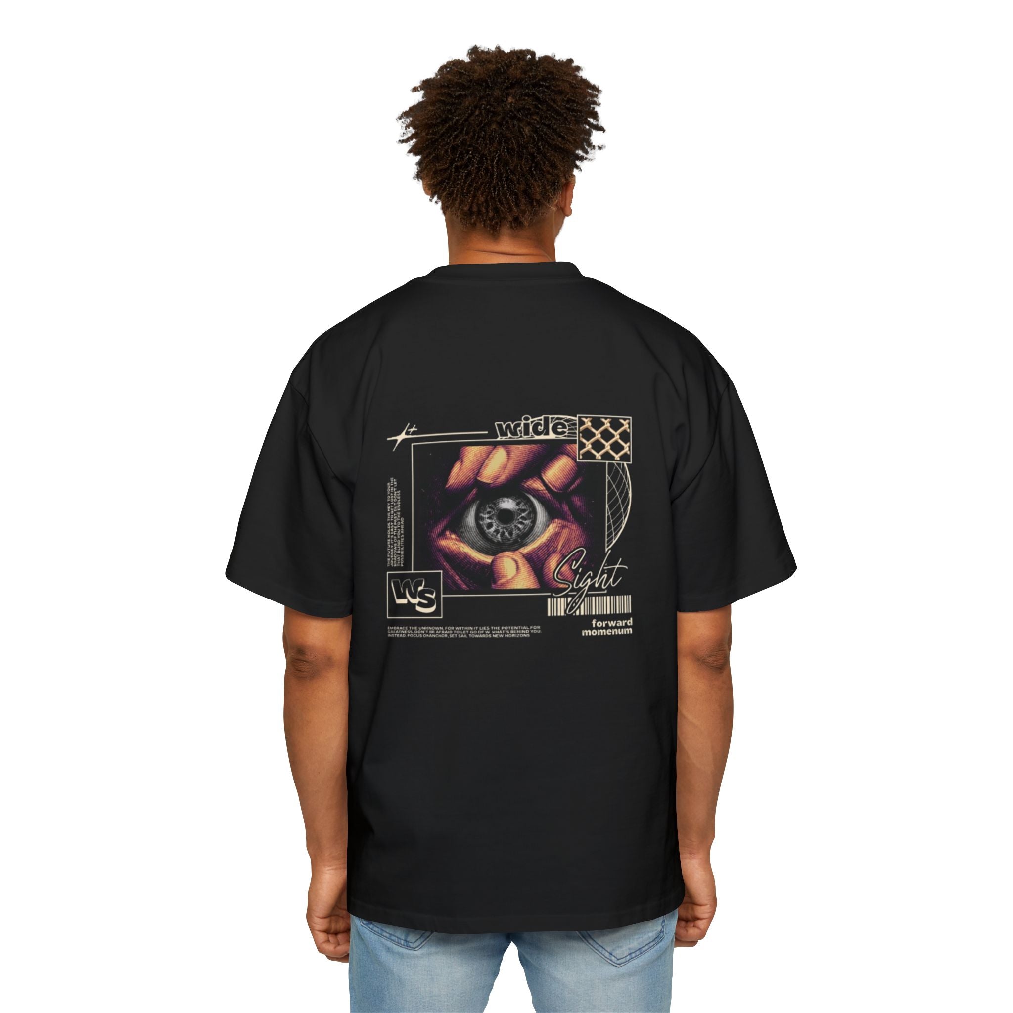 'Wide Light' Oversized T-Shirt