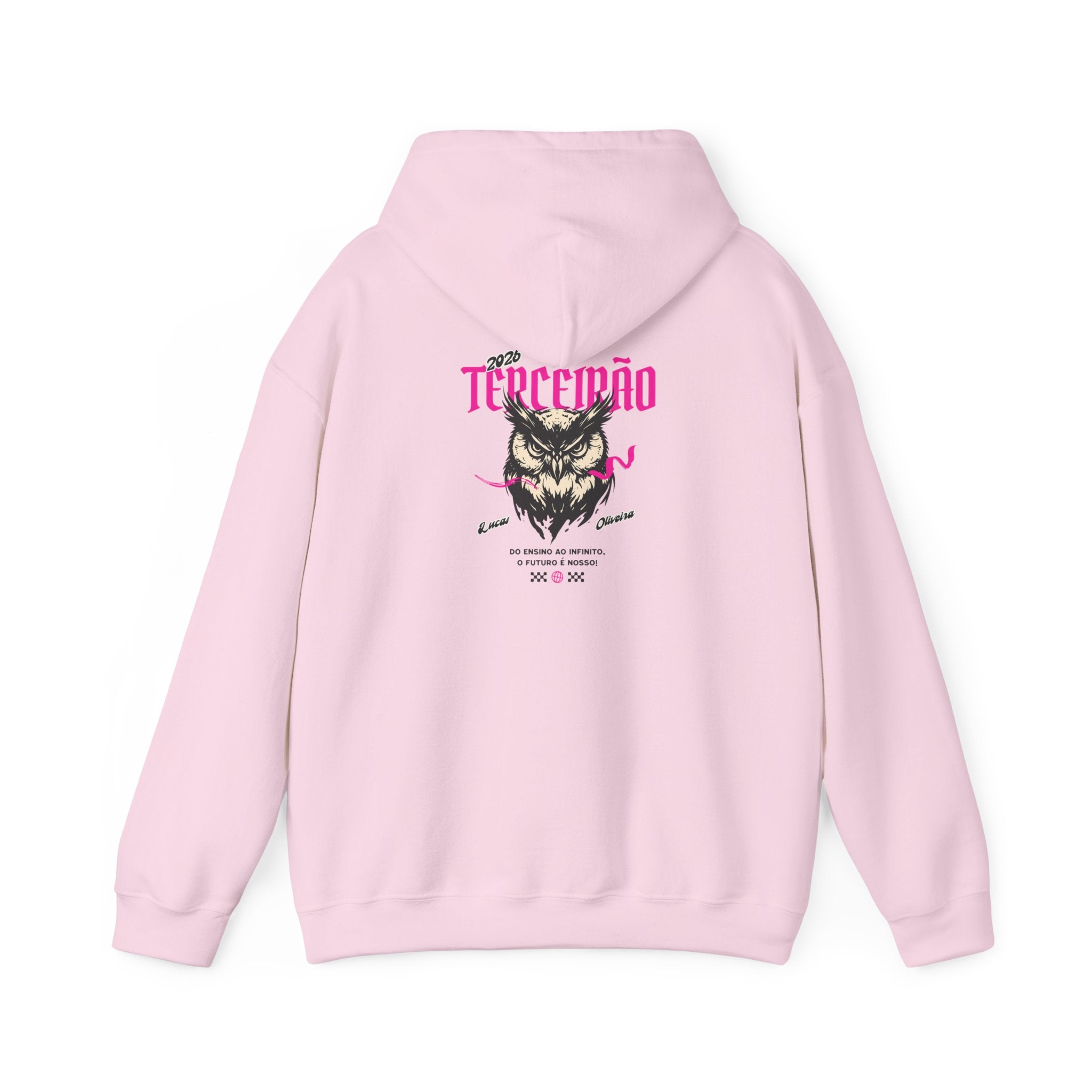 Terceirão Wolf Hoodie – Brazilian Graduation Class 'Terceirão' Graphic Hoodie
