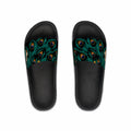 Peacock Feather Sandals — Men's Stylish Pool & Casual Slides