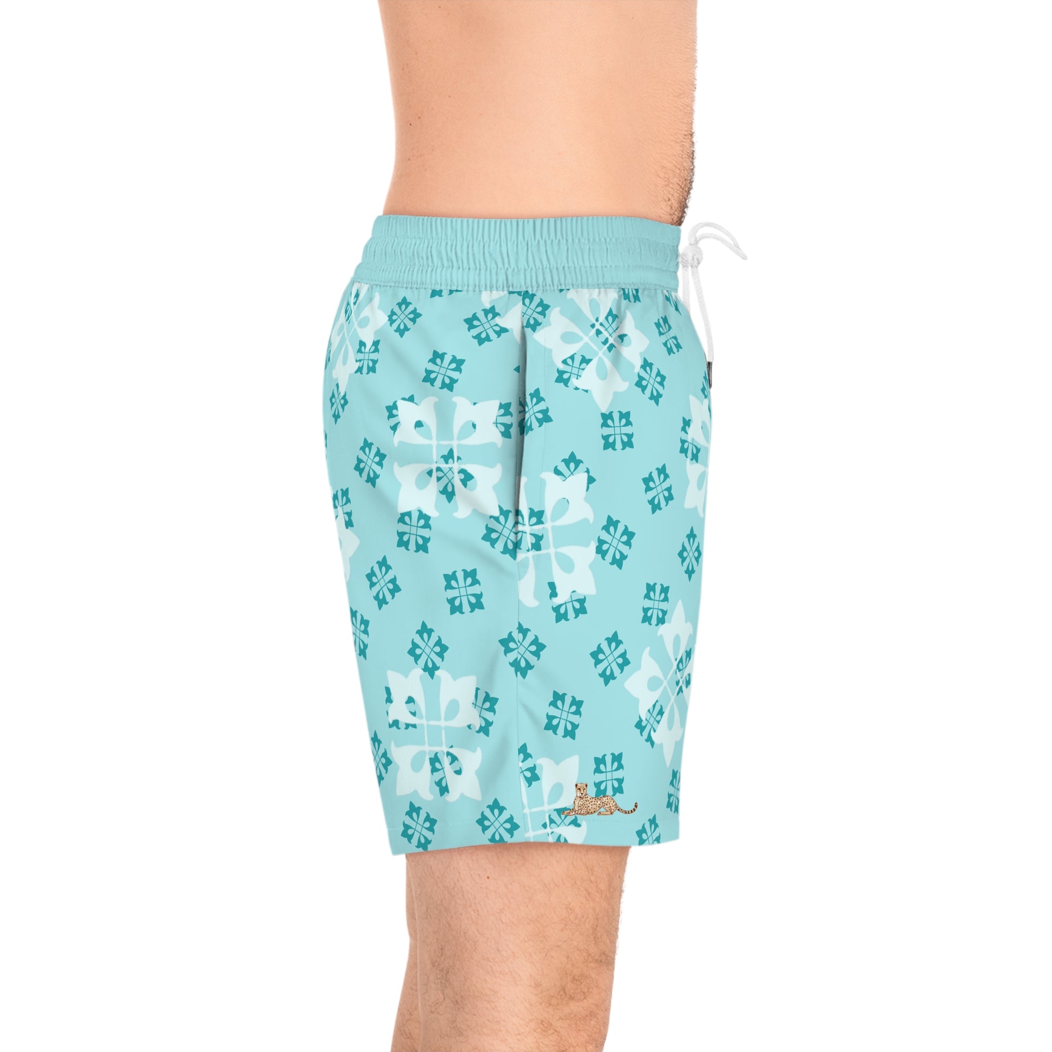 Aqua Hawaiian Swim Shorts Tropical