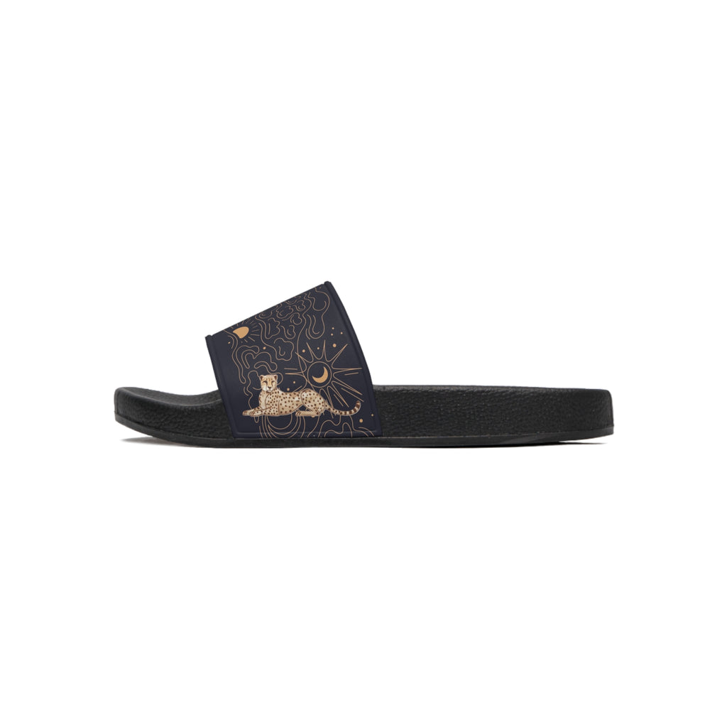 Celestial Moon & Stars  Slide Sandals — Night Sky