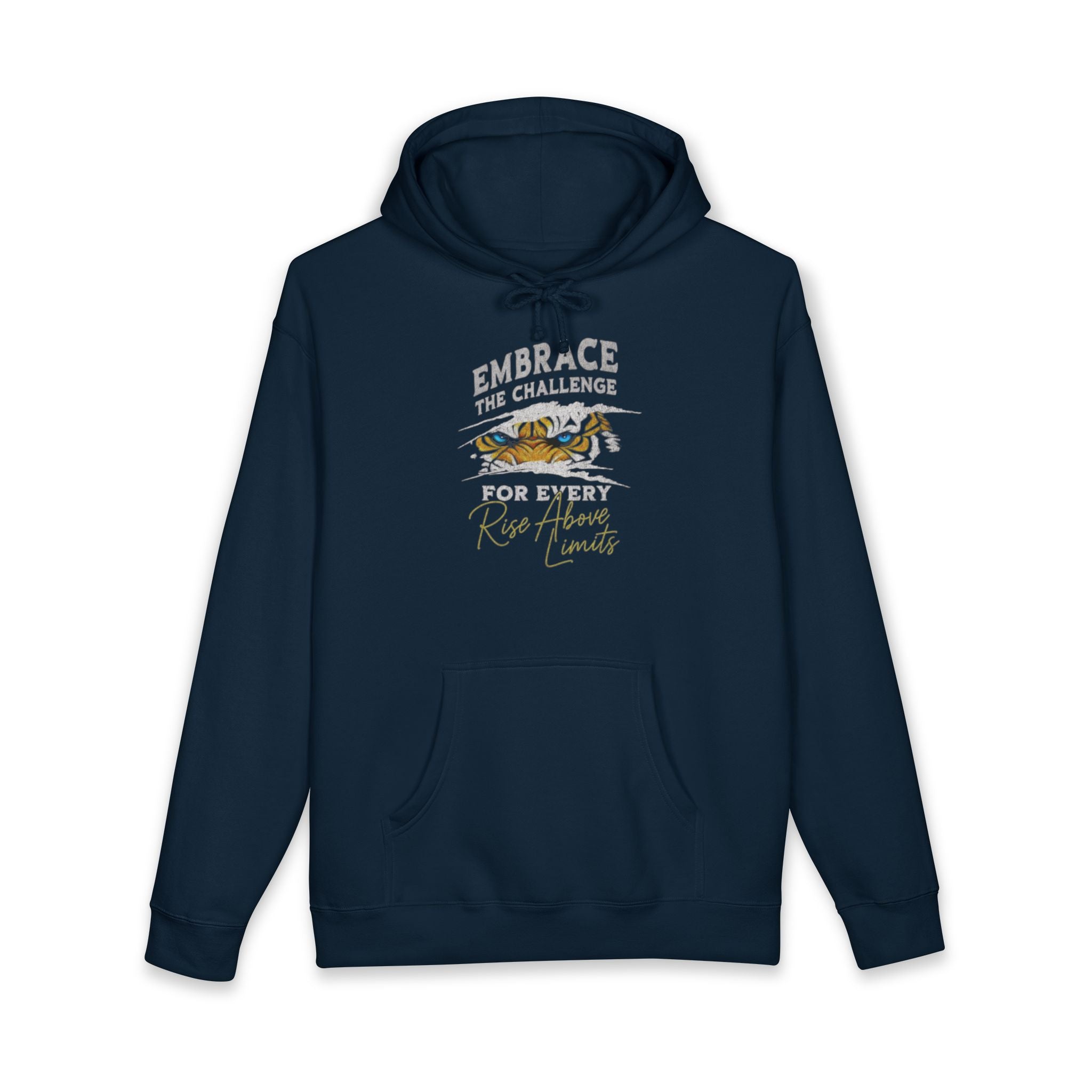 Fearless Lion Hoodie — "Be Fearless and Unstoppable" Inspirational Graphic Sweatshirt