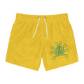 Octopus Swim Trunks — Yellow Beach Boardshorts