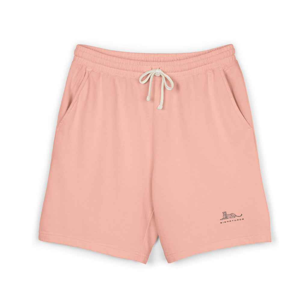 Lightweight Garment-Dyed Fleece Sweat Shorts — Soft Casual Lounge Shorts