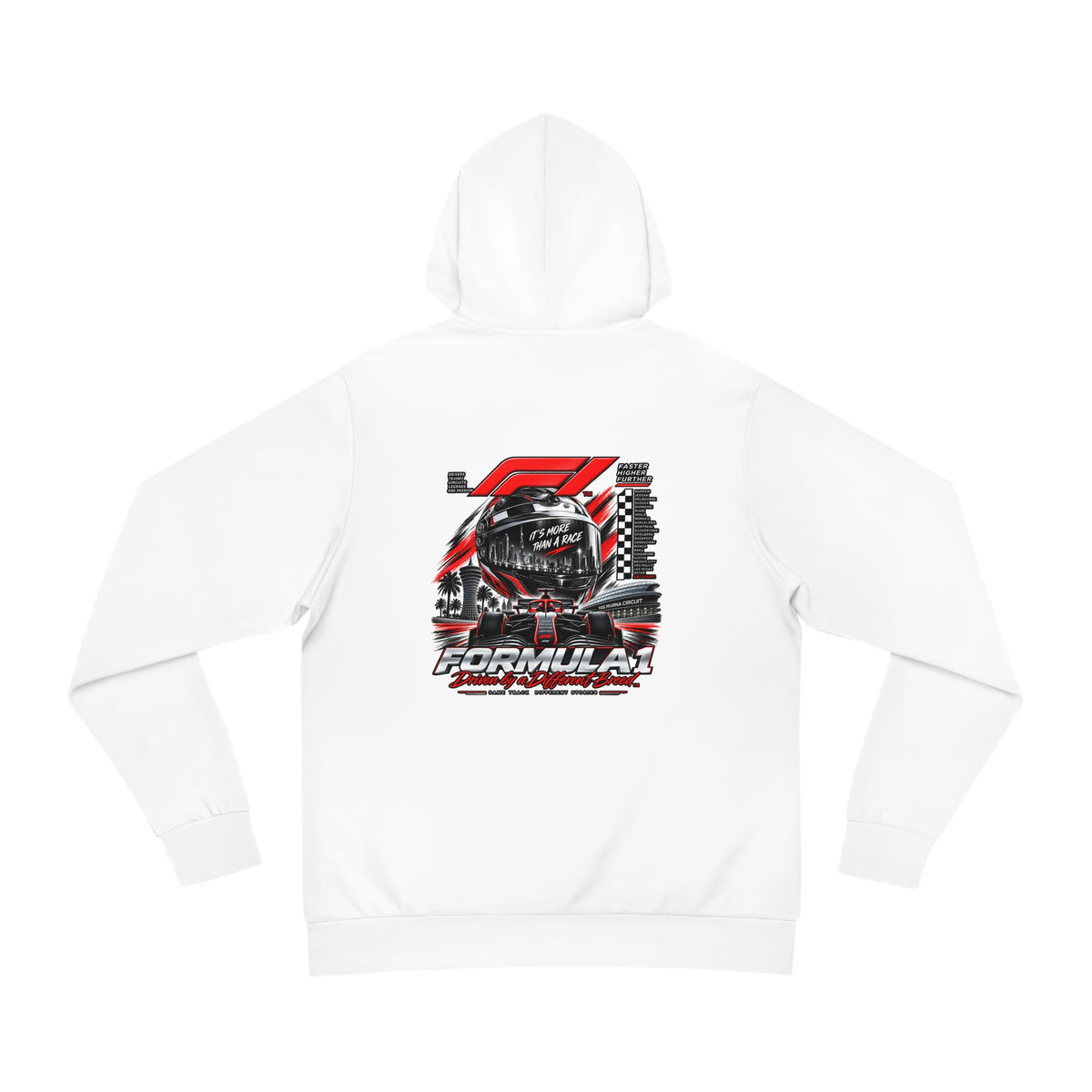 Racing Formula Hoodie — Motorsport Graphic Pullover