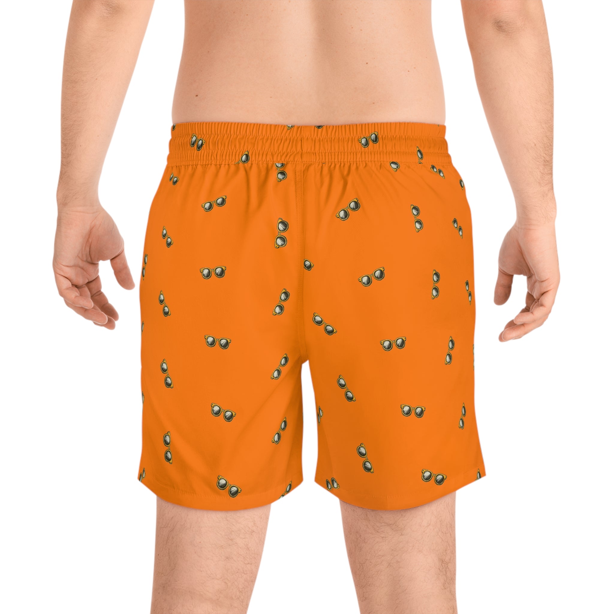 Pineapple Sunglasses Orange  Men’s Swim Shorts